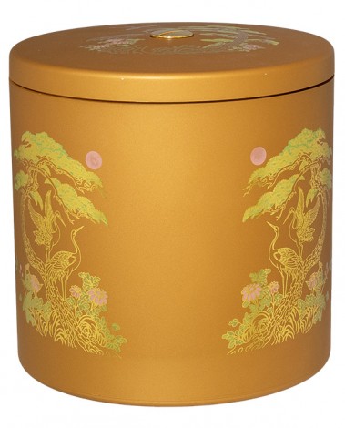 이중밀봉함 금색송학-E03717